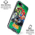 Justice League Team Power Up Green iPhone 16e Clear Case
